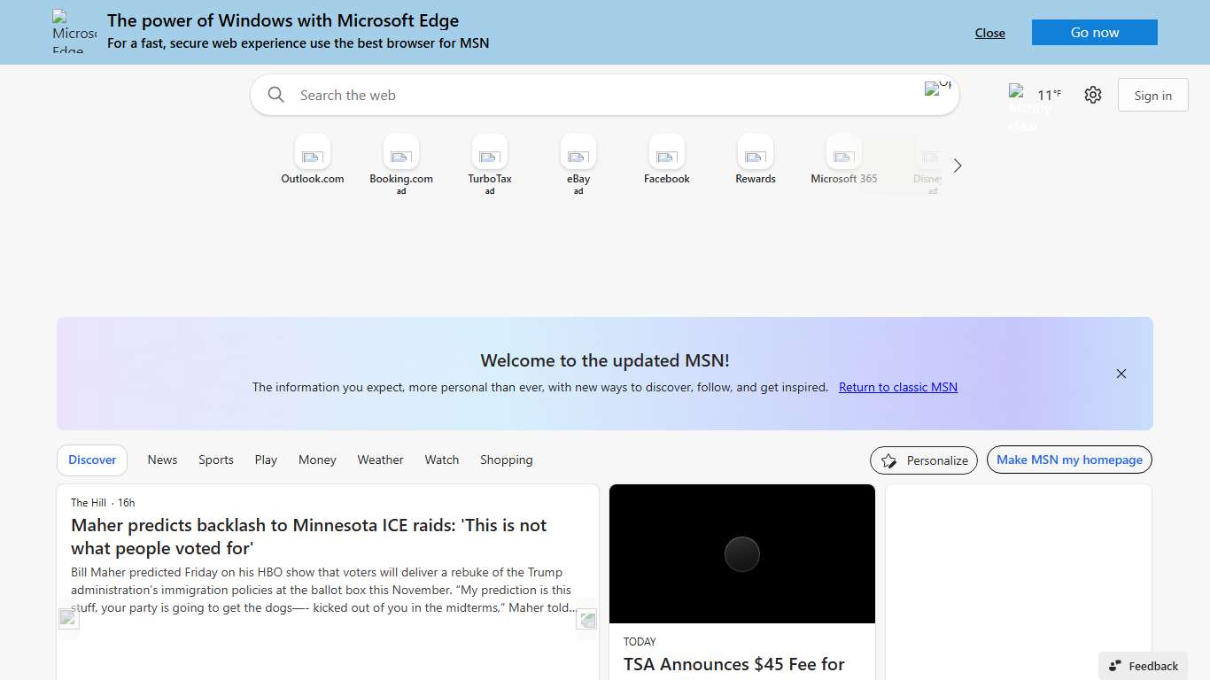 MSN Personalized News, Top Headlines, Live Updates and more